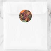 Sticker Rond Cadet spatial (Sac)