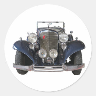 Sticker Rond Cadillac V-12 Fleetwood