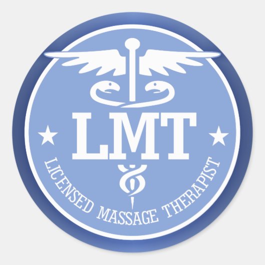 Sticker Rond Caduceus LMT 2 (Devant)