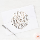 Sticker Rond café (Enveloppe)