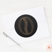 Sticker Rond café (Enveloppe)