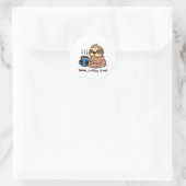 Sticker Rond Café 1 (Sac)