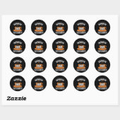 Sticker Rond Café Art Café Et Mascara (Feuille)