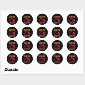 Sticker Rond Café Art Café Me Complète (Feuille)