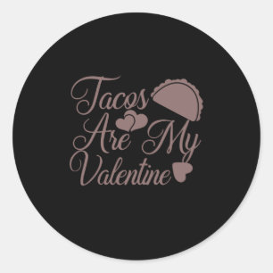 Sticker Rond Café Art Facos Sont Mon Valentin