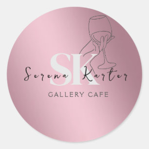 Sticker Rond Café Café Café Café Café Café Restaurant Café