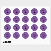 Sticker Rond café tous les jours (Feuille)