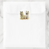 Sticker Rond Cairn Terrier (Sac)
