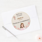 Sticker Rond Calcomanía (Enveloppe)