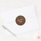 Sticker Rond Calculus Enseignant Math Enseignants Équipe d'algè (Enveloppe)