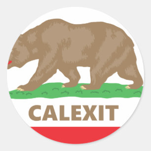 Sticker Rond Calexit