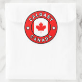Sticker Rond Calgary Canada (Sac)