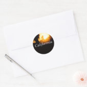 Sticker Rond California Dreamin’ (Enveloppe)