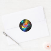 Sticker Rond California Dreamin (Enveloppe)
