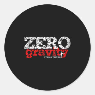 Sticker Rond Calisthénique Zéro Gravité Fitness et entraînement