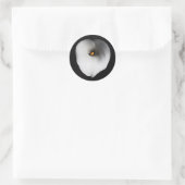Sticker Rond calla blanche (Sac)