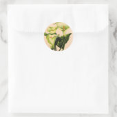 Sticker Rond calla lily (Sac)