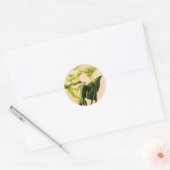 Sticker Rond calla lily (Enveloppe)