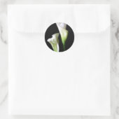 Sticker Rond Calla Lily 2 (Sac)