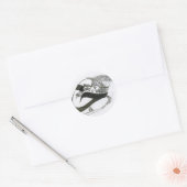 Sticker Rond calligraphie (Enveloppe)