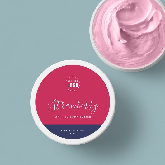 Sticker Rond Calligraphie Couleurs modifiables Contraste Étique