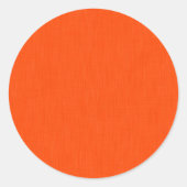 Sticker Rond Calm & simple orange textured background (Devant)
