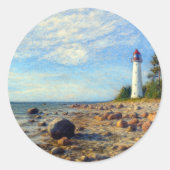 Sticker Rond Calme de Vormsi (Devant)