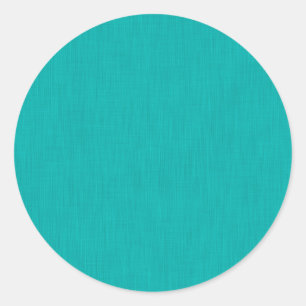 Sticker Rond Calme & simple Fond texturé turquoise