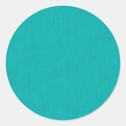 Sticker Rond Calme & simple Fond texturé turquoise (Devant)