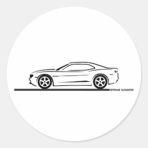 Sticker Rond Camaro 2010