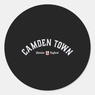 Sticker Rond Camden Town Londres Angleterre
