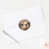 Sticker Rond Camel (Enveloppe)