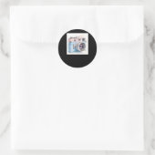 Sticker Rond Caméra (Sac)
