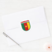 Sticker Rond Cameroun (Enveloppe)
