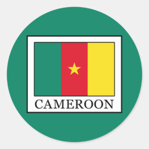 Sticker Rond Cameroun