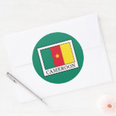 Sticker Rond Cameroun (Enveloppe)