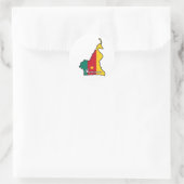 Sticker Rond Cameroun cool (Sac)