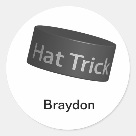 Sticker Rond Camion casquette (Devant)