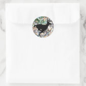 Sticker Rond camo exécution buck (Sac)