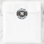 Sticker Rond Camouflage urbain (Sac)