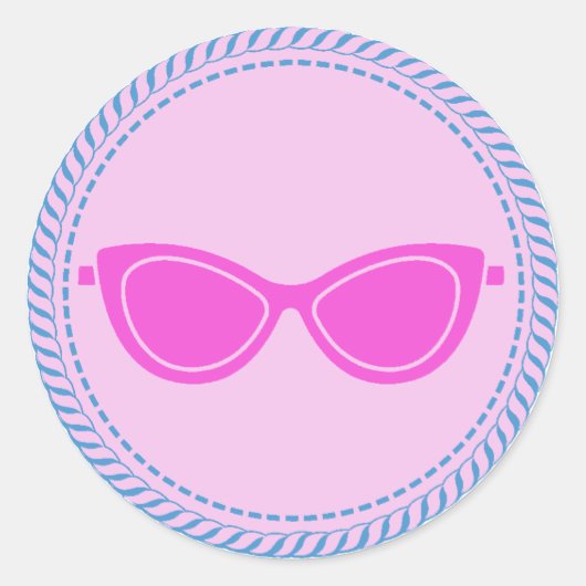 Sticker Rond Camp IGGPP 2025 Troupe Sunset Pride (Devant)