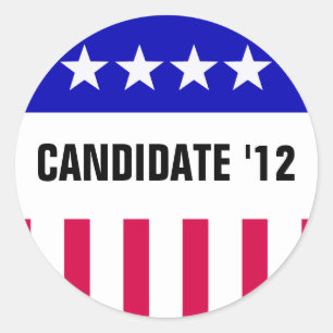 Sticker Rond Campagne électorale