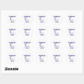Sticker Rond Campagne Harris 2024 (Feuille)
