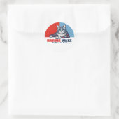 Sticker Rond Campagne Harris Walz (Sac)