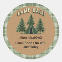 Campagne Rustique Plaid Bach, Tente Evergreen Text