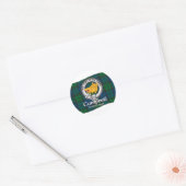 Sticker Rond Campbell Clan (Enveloppe)