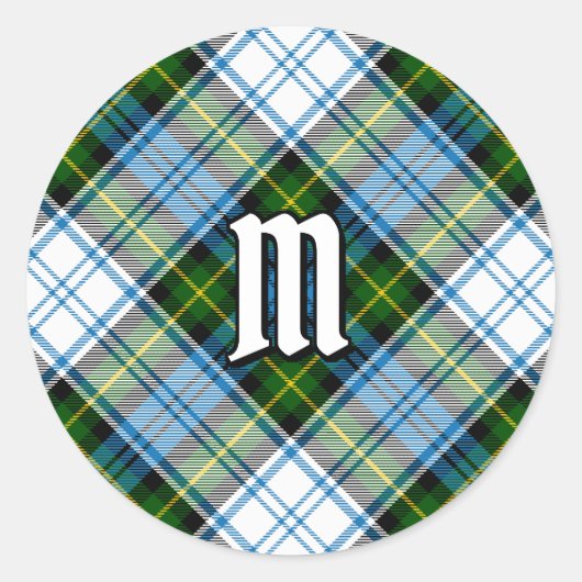 Sticker Rond Campbell Dress Tartan (Devant)