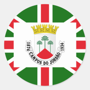 Sticker Rond Camposdo Jordao, Brésil