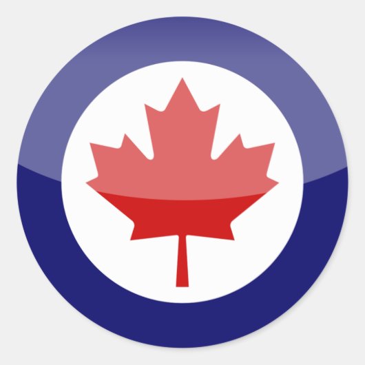 Sticker Rond Canada (Devant)