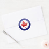 Sticker Rond Canada (Enveloppe)